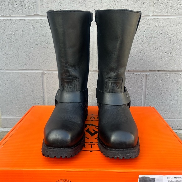 Milwaukee Leather Men’s Harness Boots - Picture 2 of 9